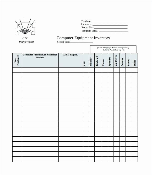 Office Supply Checklist Template Beautiful Puter Inventory Spreadsheet Template Equipment Hardware