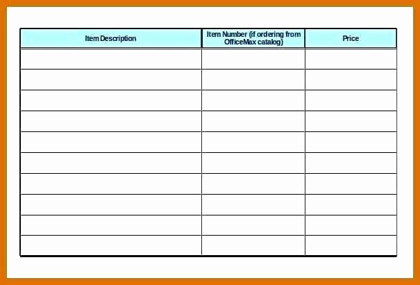 Office Supply Checklist Template Excel Fresh Fice Supplies List Printable Fice Supply List