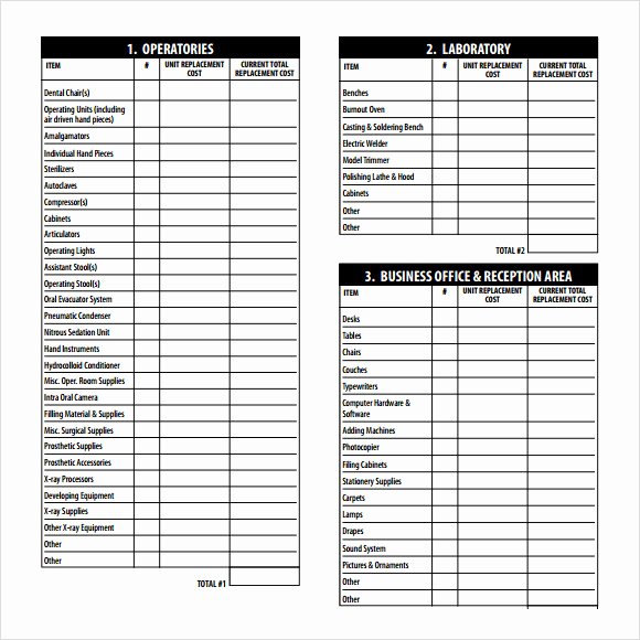 Office Supply Checklist Template Excel New 12 Supply Inventory Templates