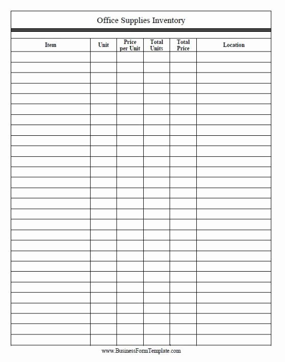 Office Supply Inventory Template Lovely Fice Supplies Inventory Sheet Template
