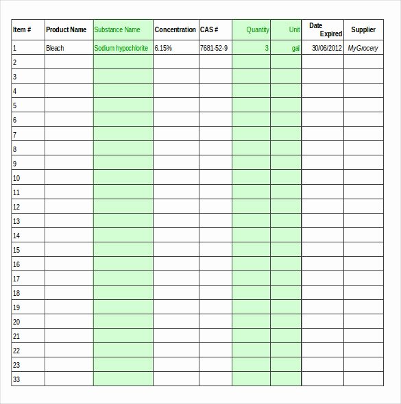 Office Supply List Template Beautiful Fice Supply Checklist Template Excel