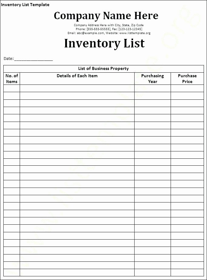 Office Supply List Template Elegant Fice Supplies List Printable Fice Supply List