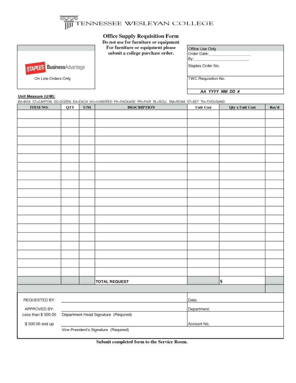 Office Supply order form Template Luxury Template Equipment order form Template