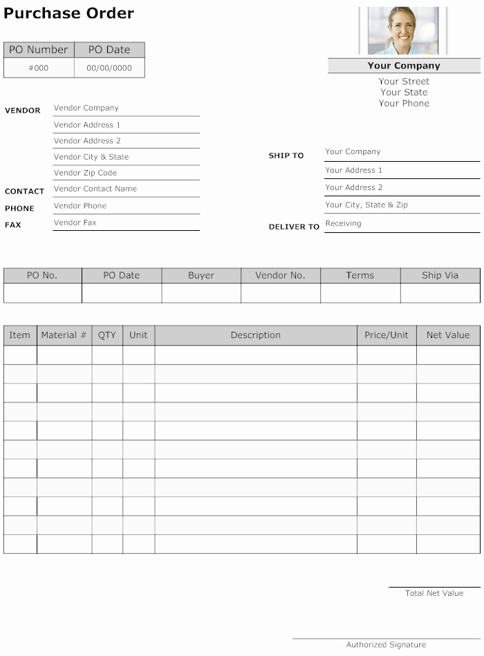 Online order form Template Luxury 4 order form Templates Excel Xlts