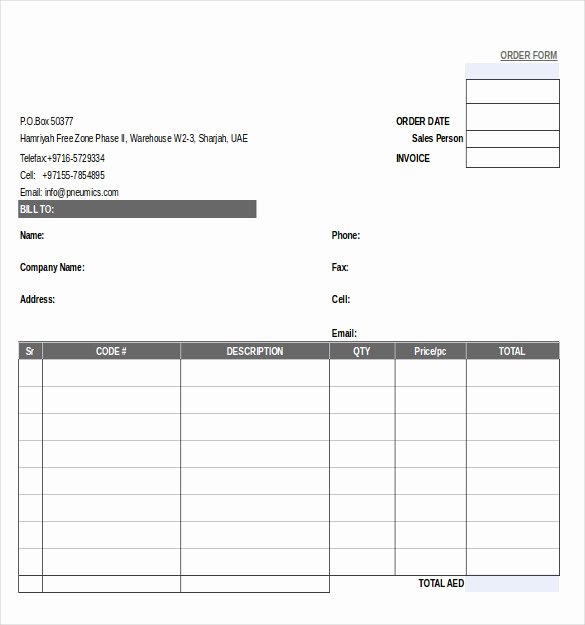 Order forms Template Word New 29 order form Templates Pdf Doc Excel