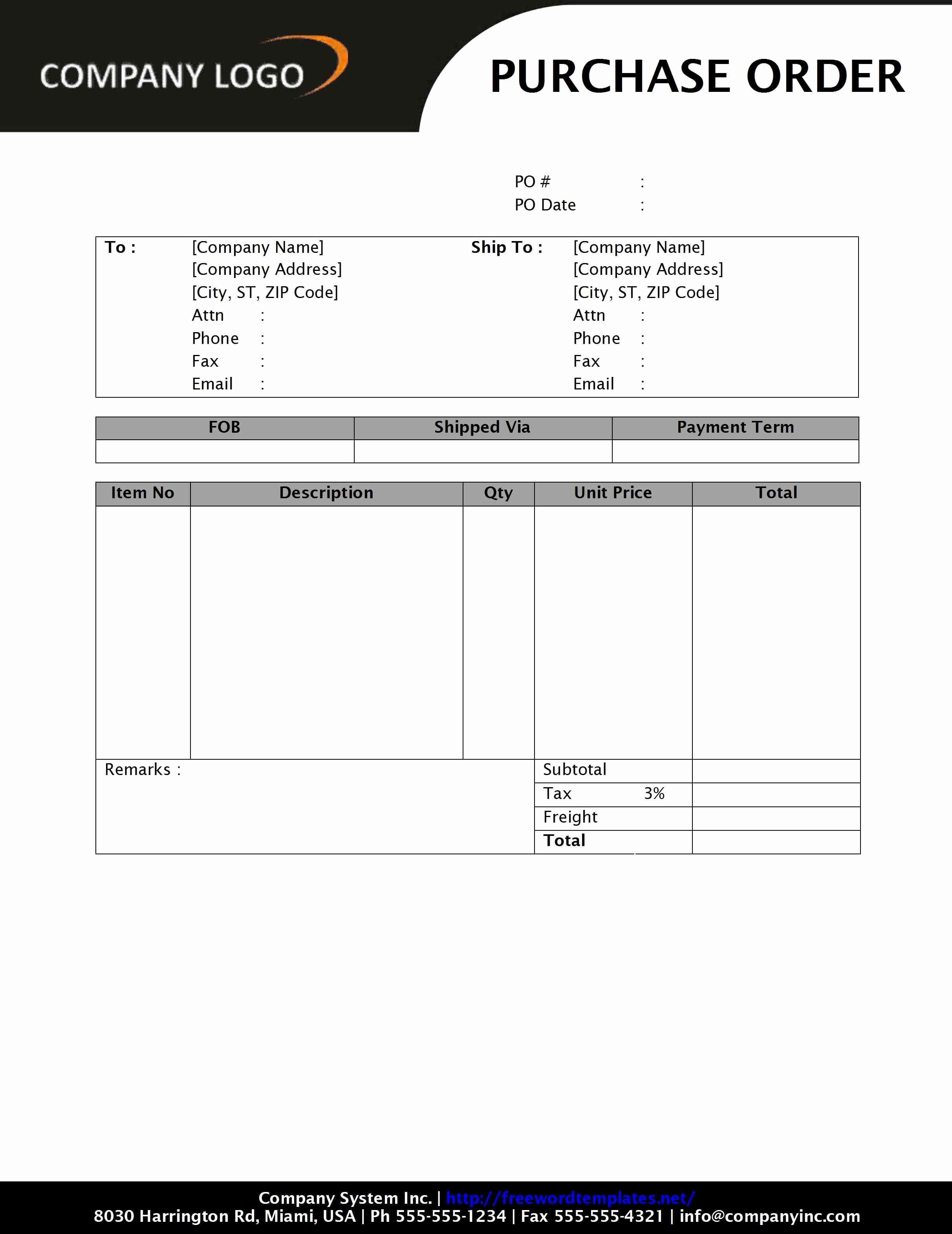 Order forms Template Word New Purchase order form Templates for Mac Google Search
