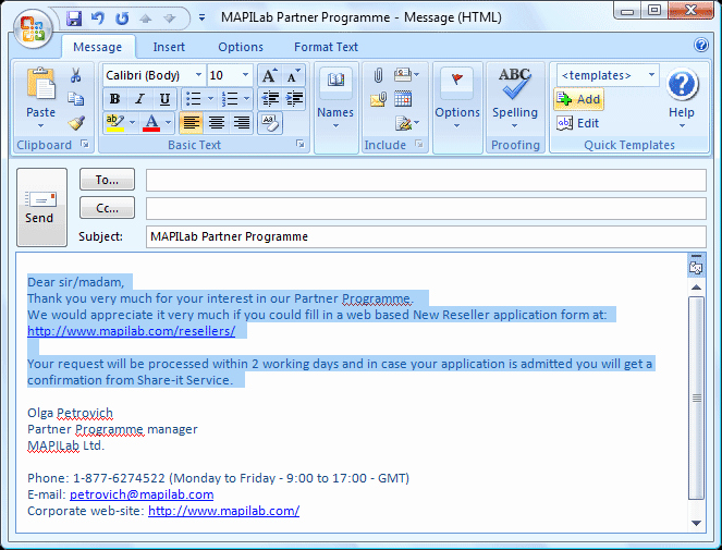 Outlook Email Template Free Elegant Free Downloads Center Blog 2012 April