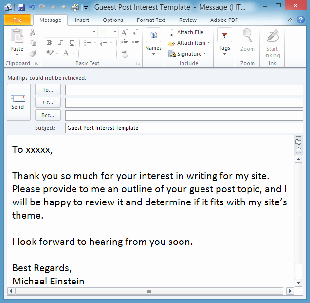 Outlook Email Template Free Unique Microsoft Email Templates Microsoft Outlook Email