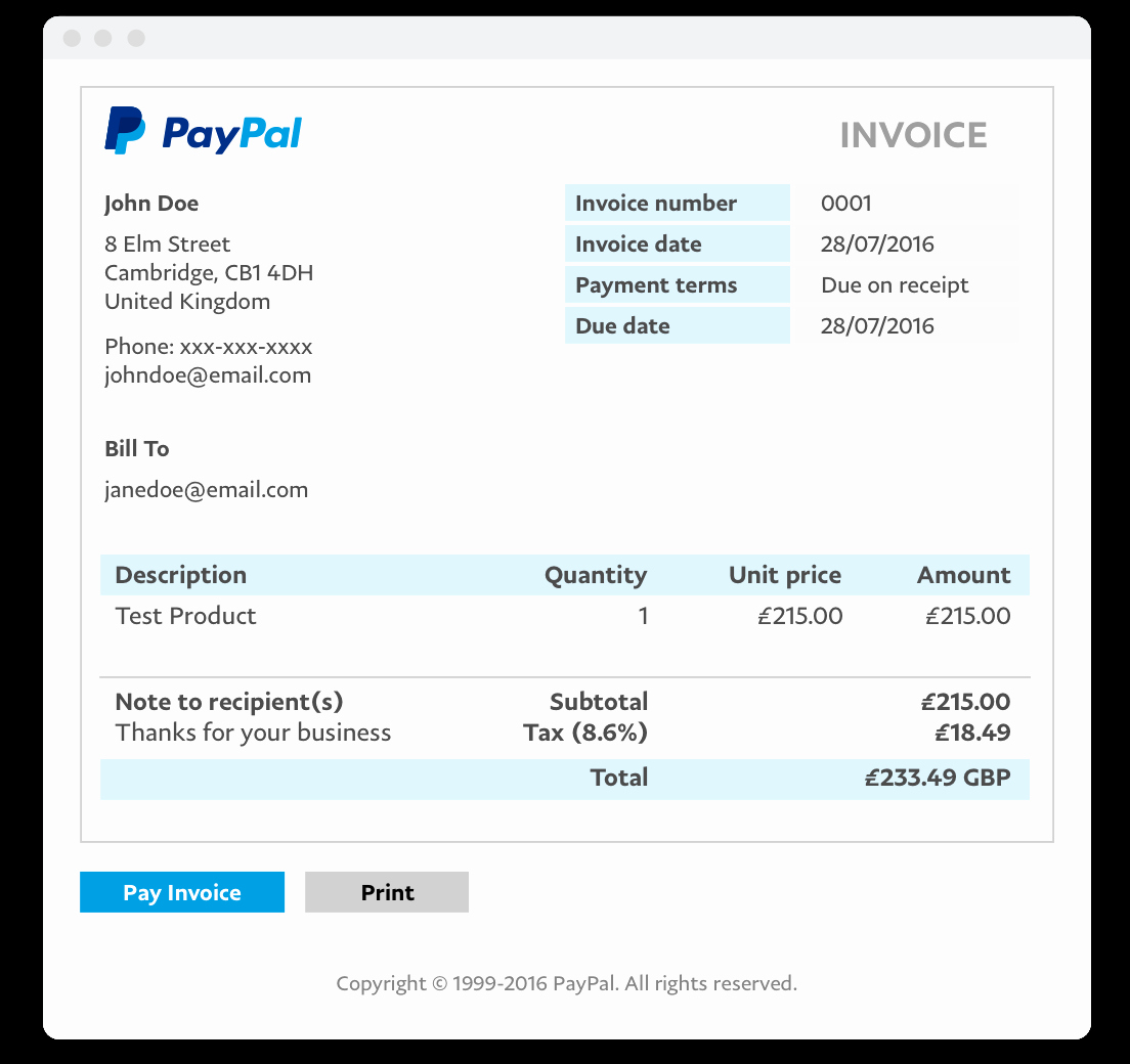 Paid Invoice Receipt Template Beautiful Paid Invoice Template