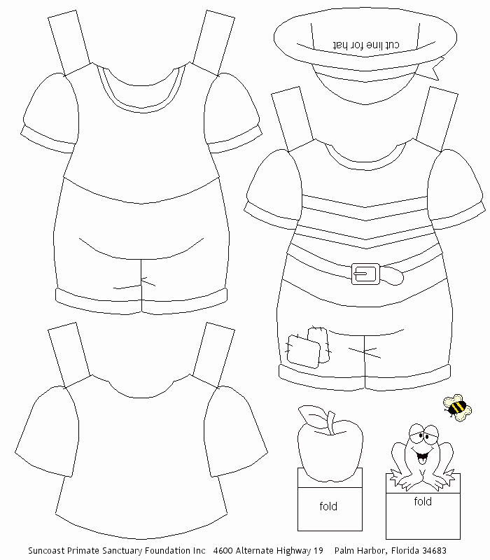 Paper Doll Clothing Template Beautiful Doll Clothing Template Paper Dolls Clothing