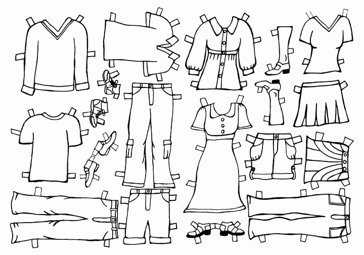 Paper Doll Clothing Template Lovely Beth &amp; John S Wedding Paper Doll Clothes