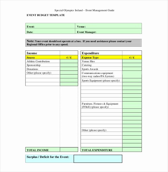 Party Planning Budget Template Best Of 7 event Bud Template – Free Sample Example format