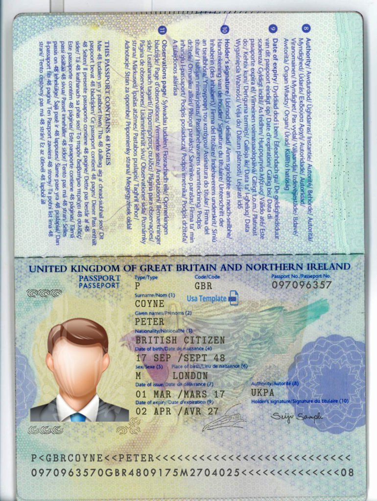 Passport Photo Template Psd Fresh Uk Passport Template Usa Template Psd