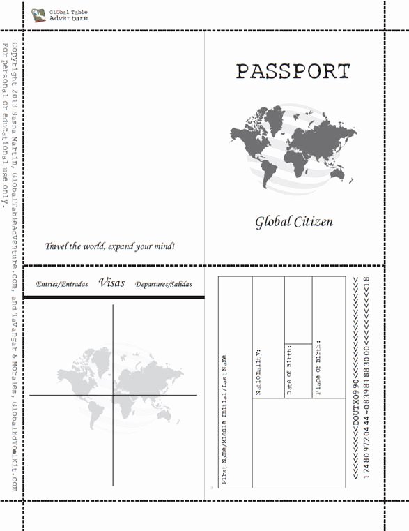 Passport Photo Template Psd Luxury Printable Us Passport Template – Free Template Design