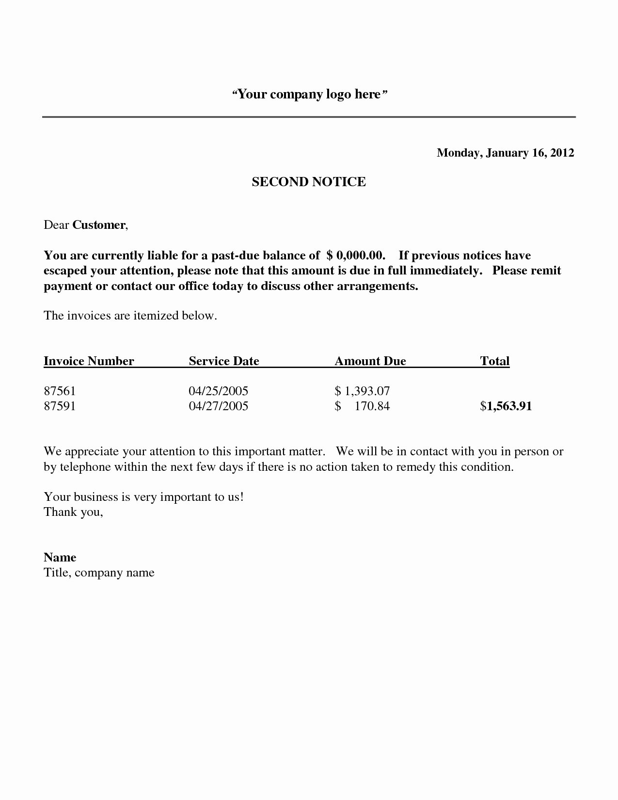 Past Due Invoice Template Inspirational Past Due Invoice Letter Invoice Template Ideas