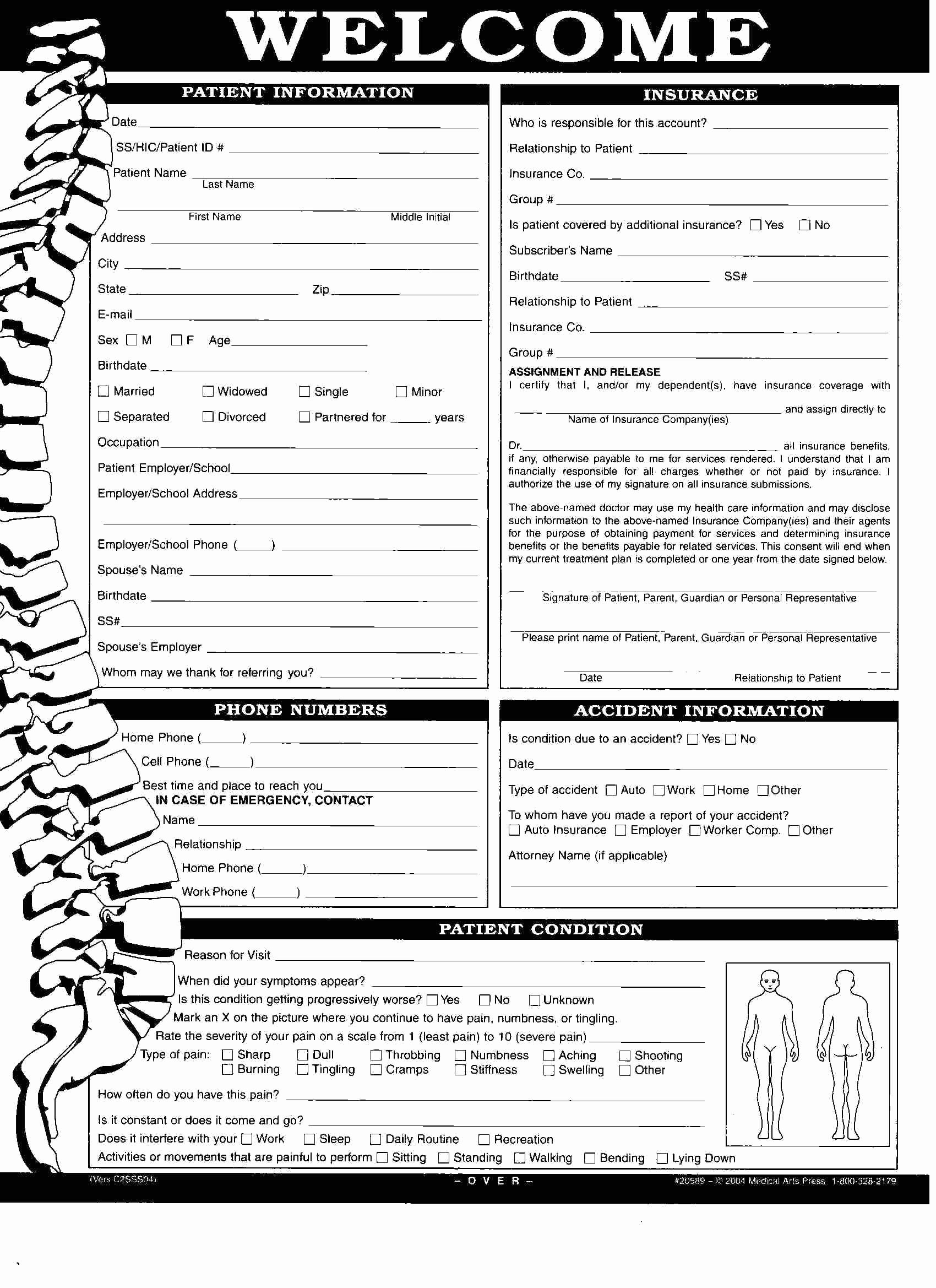 Patient Intake form Template New Patient Intake form Intake form 3 Client Intake form