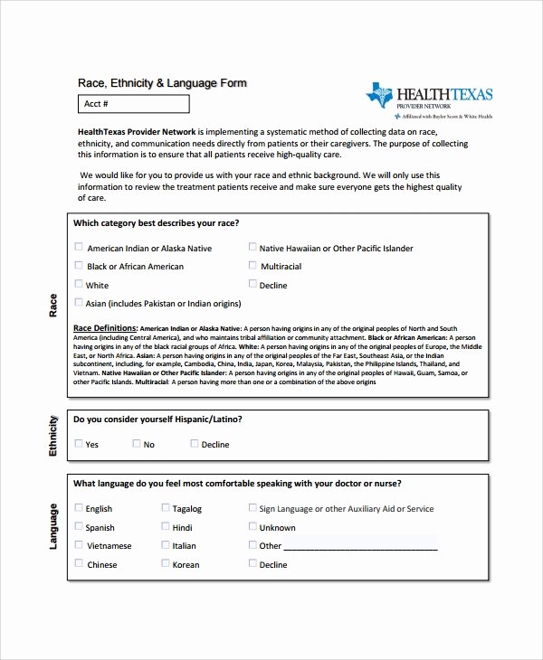 Patient Registration form Template Luxury Sample Patient Registration form 8 Free Documents