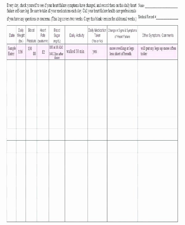 Patient Tracking Excel Template New Daily Medication Log Template Free Schedule for Excel
