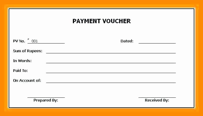 Payment Receipt Template Excel Best Of Petty Cash Voucher Template In Word format Excel Payment