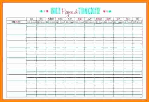 Payment Tracker Excel Template Inspirational Bill Payment Tracker Spreadsheet Fabulous How to Make A