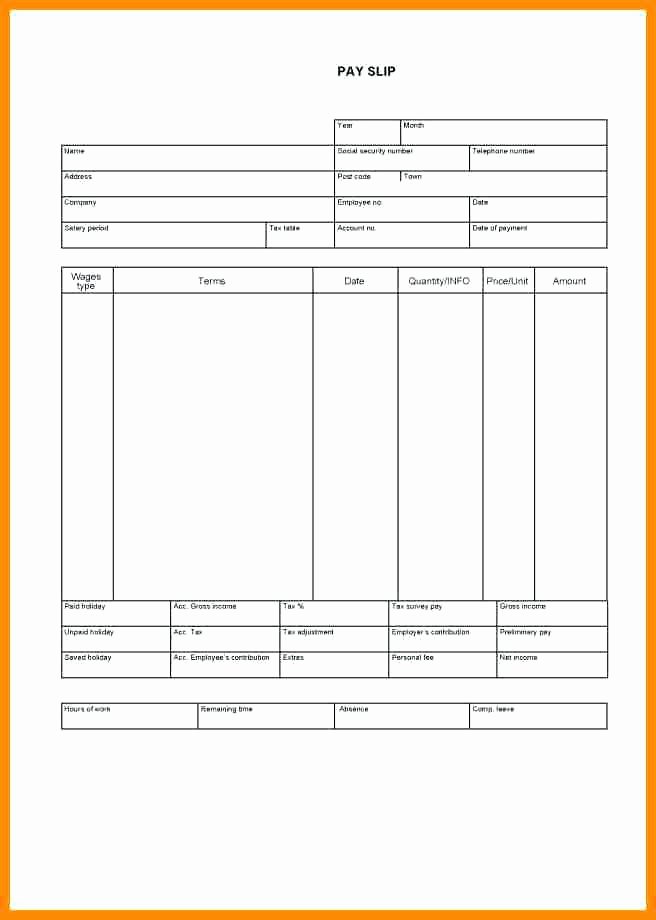 Payroll Stub Template Excel Fresh Sample Free Payroll Template Philippines Download Excel