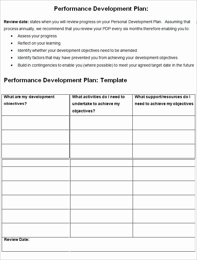 Performance Management Plan Template Luxury Management Development Plan Template – Tangledbeard