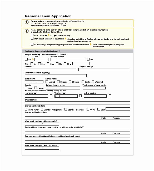 Personal Loan Documents Template Luxury Loan Note Template 8 Free Word Pdf Documents Download