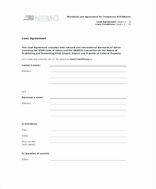 Personal Loan Template Free Lovely Agreement Template format Simple Loan Related Post