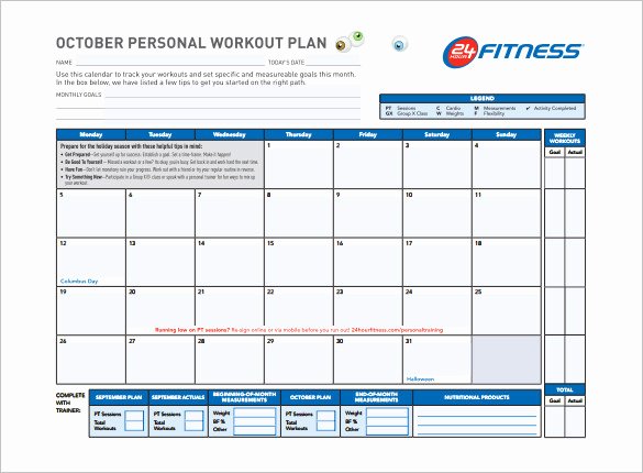 Personal Trainer Workout Template Fresh 22 Workout Schedule Templates Pdf Doc