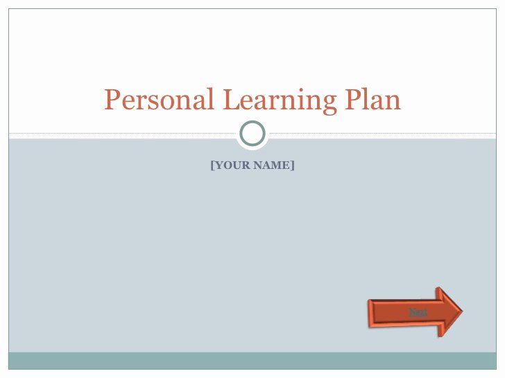 Personalised Learning Plan Template Unique Personal Learning Plan Template
