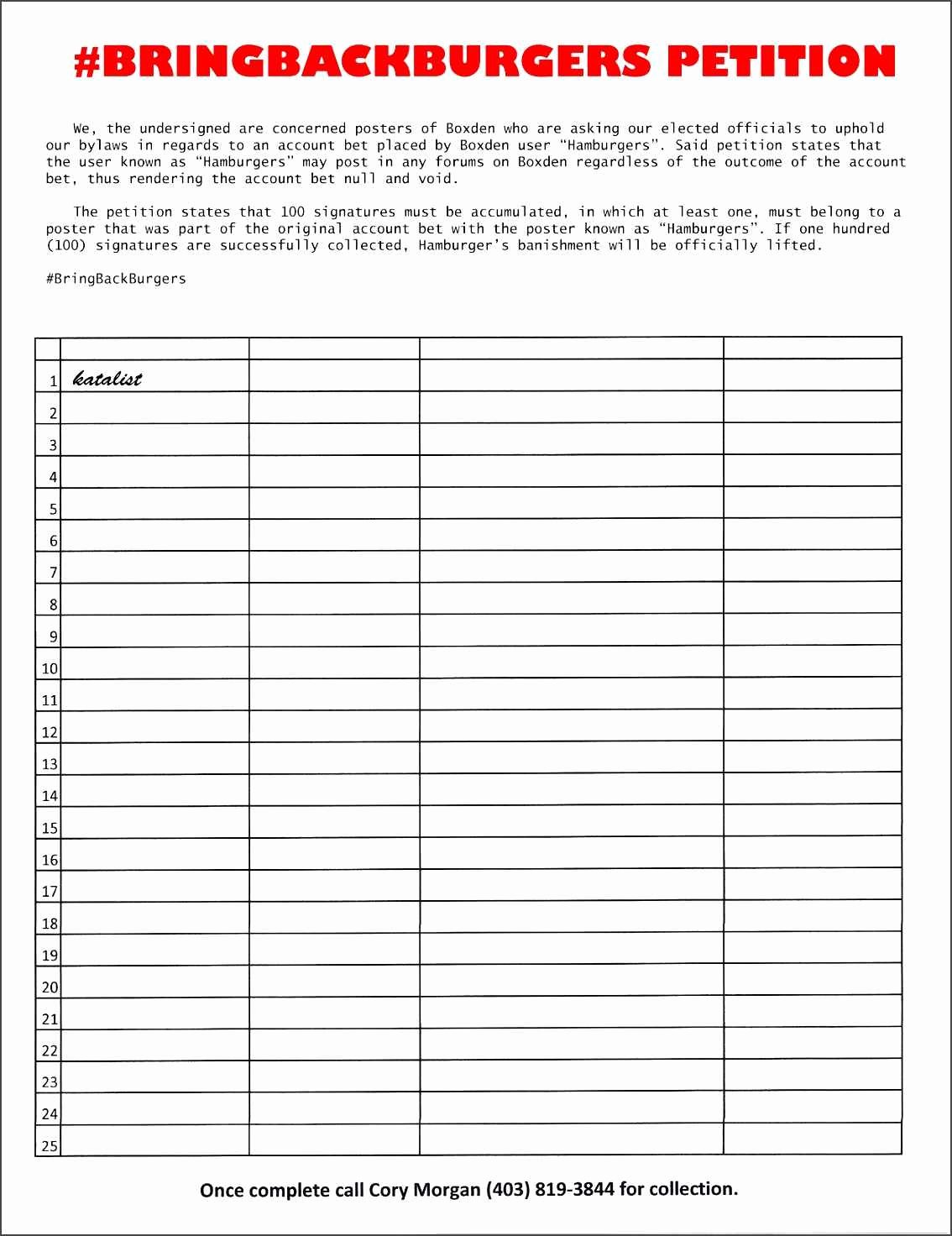 Petition Template Microsoft Word Awesome Petition Template Google Docs