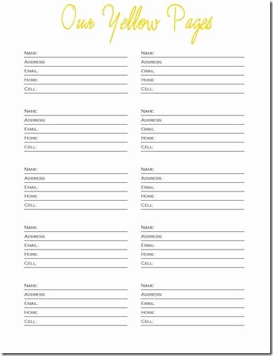Phone Number List Template Inspirational Free Printable Templates Phone Numbers