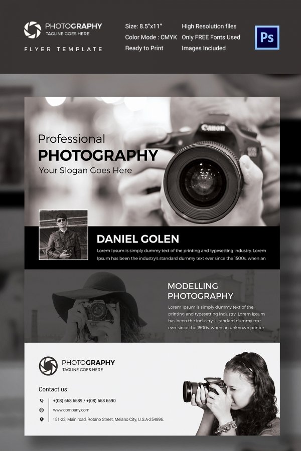 Photography Flyer Template Free Awesome Graphy Flyer Template 41 Free Psd format Download