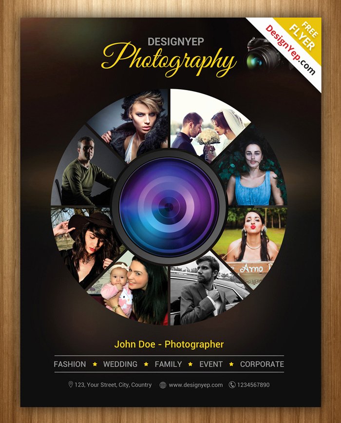 Photography Flyer Template Free Elegant 28 Graphy Flyer Psd Templates Free &amp; Premium Designyep