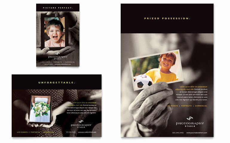 Photography Flyer Template Free Lovely Graphy Studio Flyer &amp; Ad Template Word &amp; Publisher