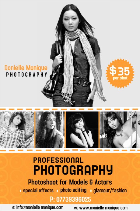 Photography Flyer Template Free Luxury Graphy Business Flyer Template