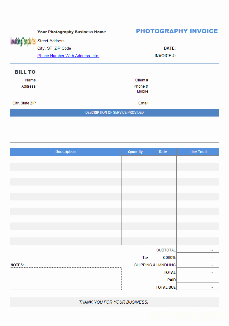 Photography Invoice Template Word Fresh Freelance Photography Invoice Template You Will Never