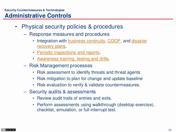 Physical Security Policy Template Awesome 6 Physical Security