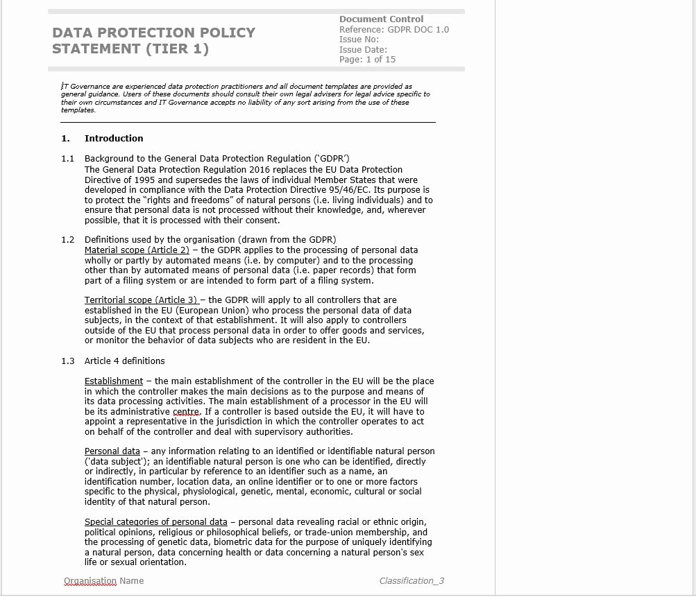 Physical Security Policy Template Awesome Physical Security Policy Template Image Collections