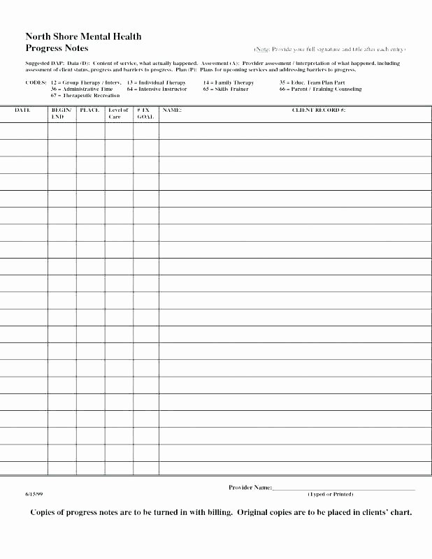Physical therapy Daily Note Template Elegant 6 Sample Notes Doc Templates Group therapy Progress Blank