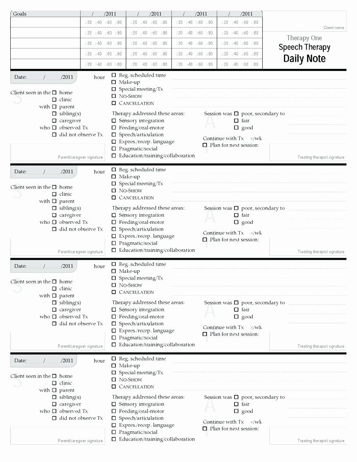 Physical therapy Daily Notes Template Awesome soap Notes Templates Example Physical therapy Chiropractic