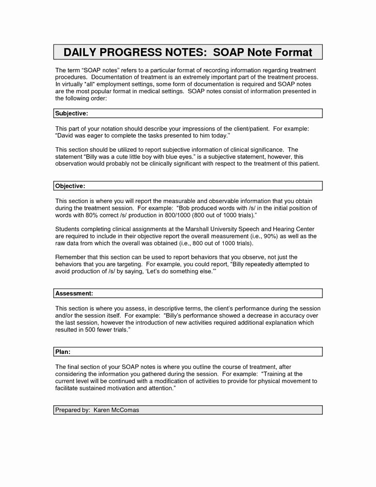 Physical therapy Daily Notes Template Fresh 33 Best Images About Clinical Documentation On Pinterest