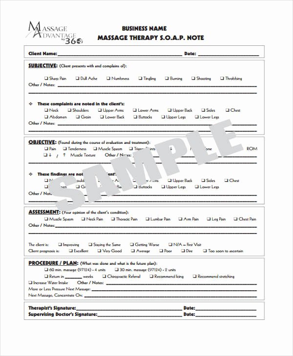 Physical therapy Daily Notes Template Fresh therapy Note Templates 6 Free Word Pdf format Download