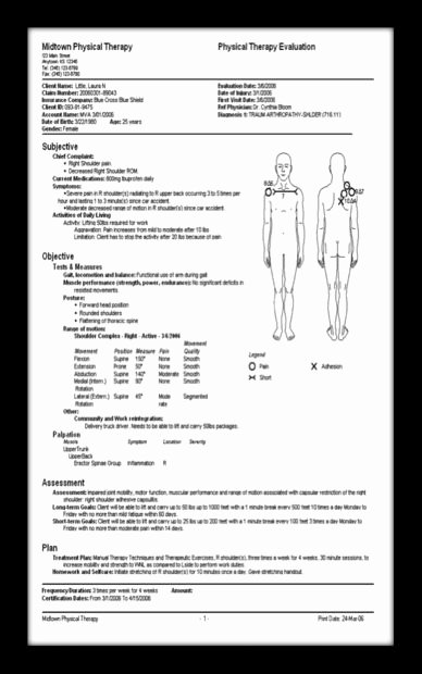 Physical therapy soap Note Template Fresh How to Make soap Notes