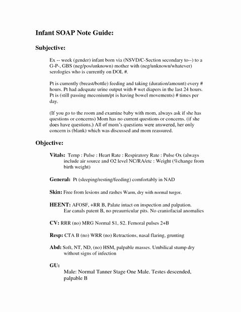 Physical therapy soap Note Template Inspirational How to Make soap Notes