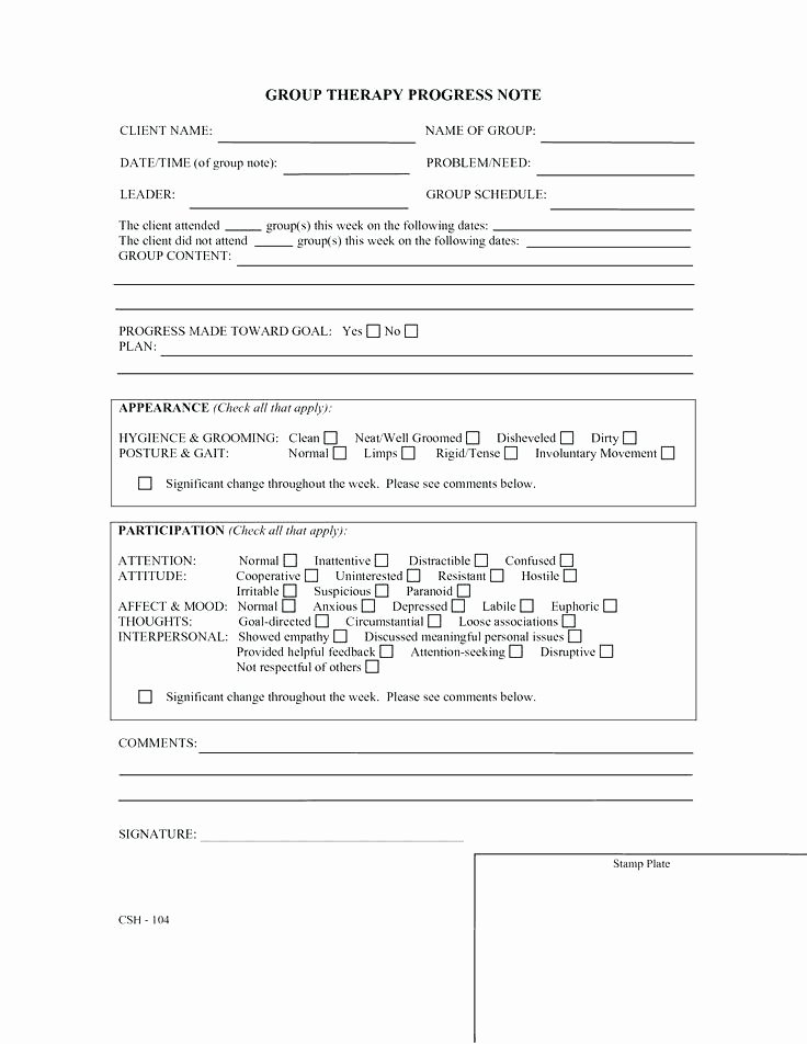Physical therapy soap Notes Template Unique Counseling Progress Note Template – Azserverfo