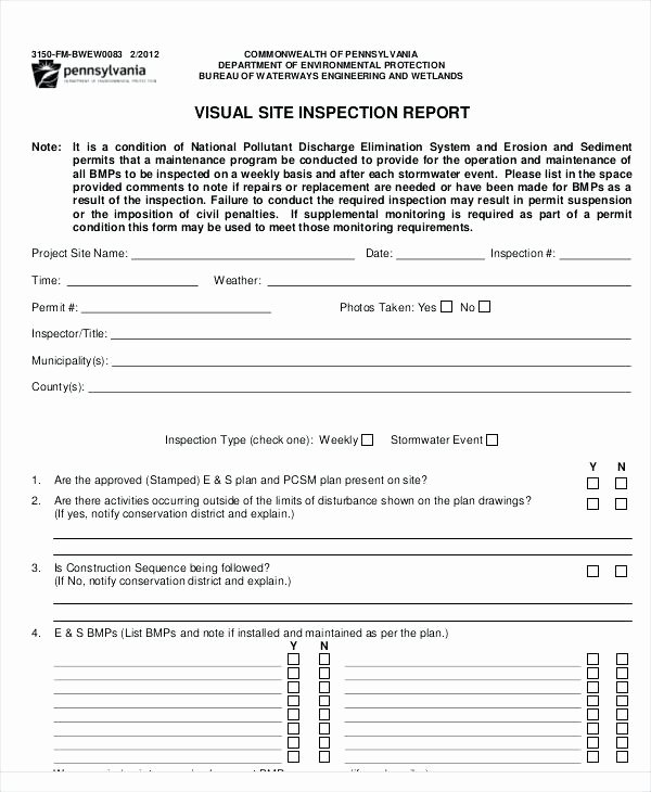 Plumbing Inspection Report Template Fresh Home Inspection Checklist Template Free Design Ideas