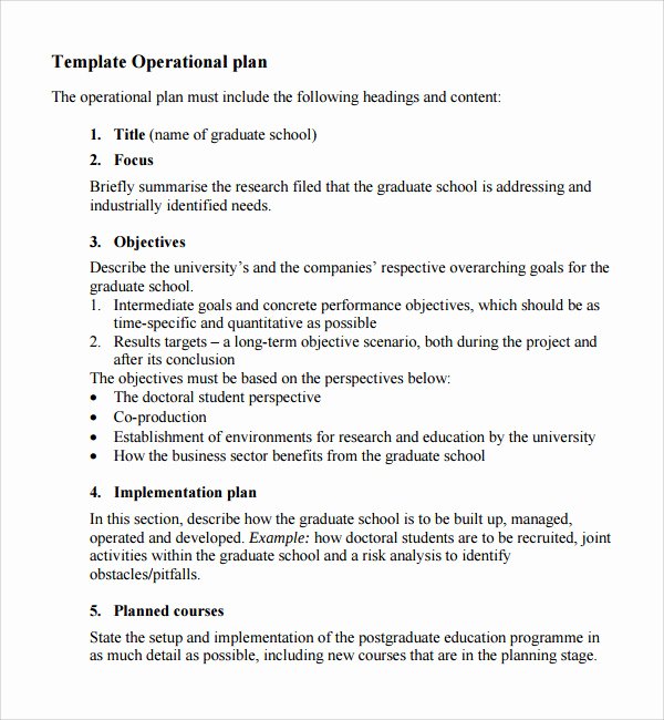 Police Operational Plan Template Inspirational Operational Plan Examples to Pin On Pinterest