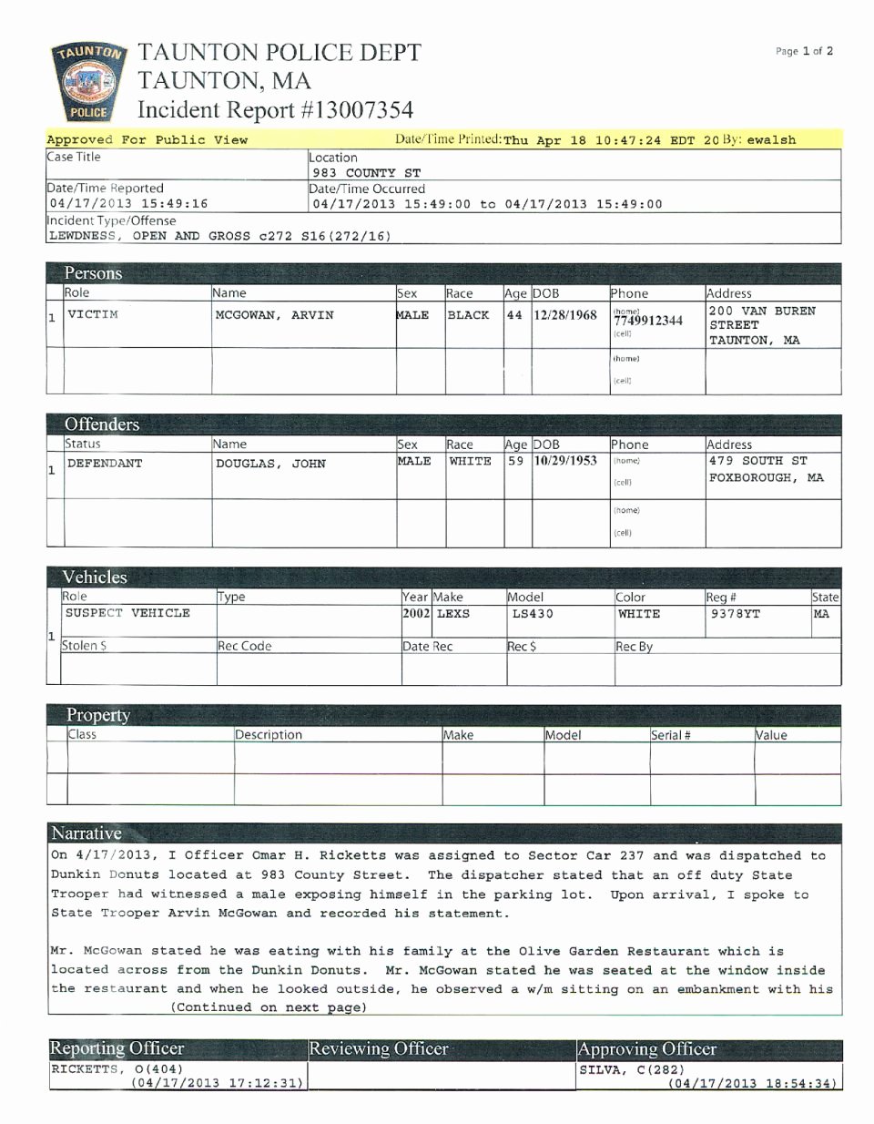 Police Report Template Pdf New Blank Police Reportlate Witness Statement form Incident