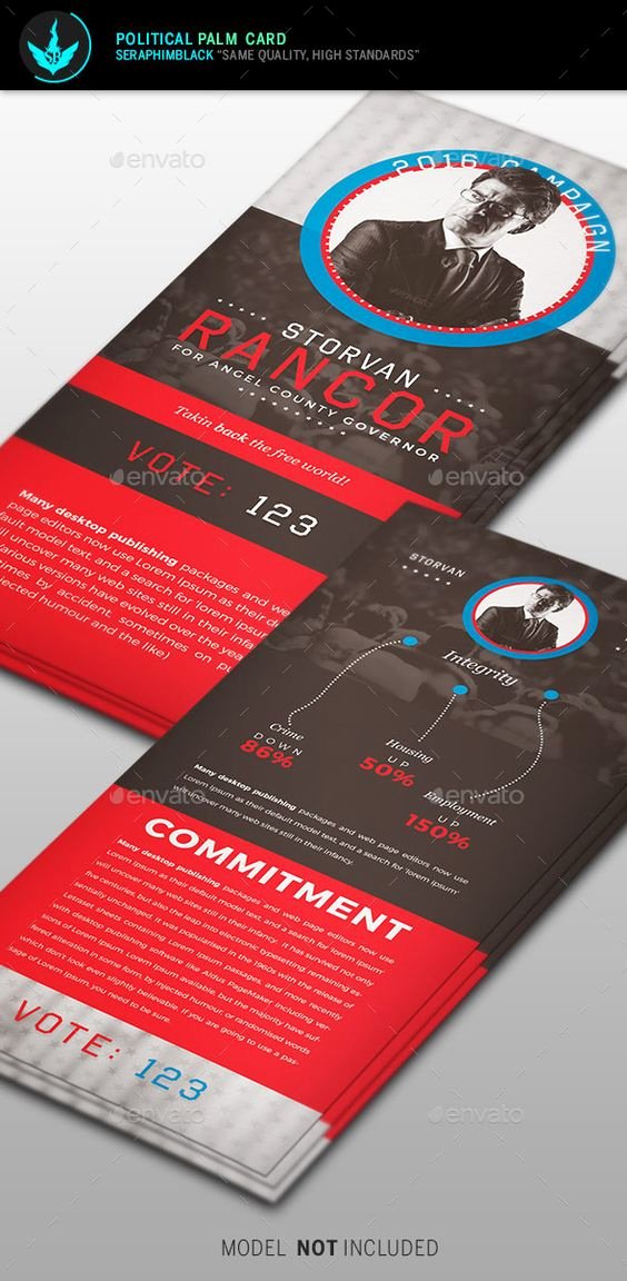 Political Palm Card Template Lovely Palms Flyers and Templates On Pinterest